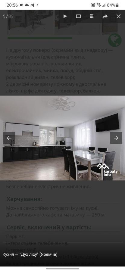 Дух Лісу Vila Yaremche Exterior foto