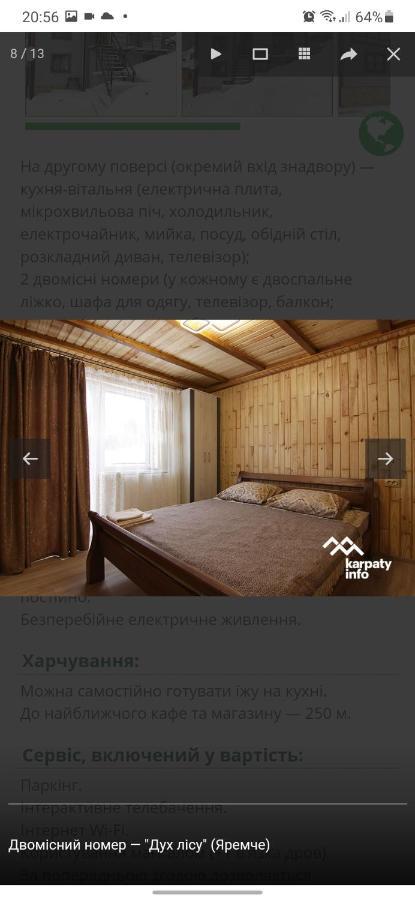 Дух Лісу Vila Yaremche Exterior foto